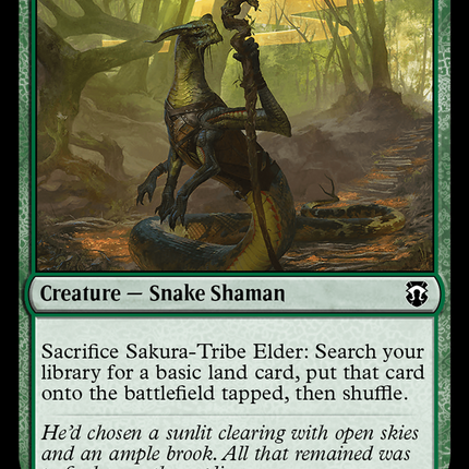 Sakura-Tribe Elder (Ripple Foil) [Modern Horizons 3 Commander]