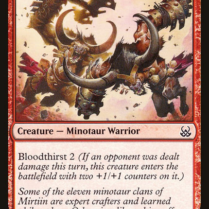 Gorehorn Minotaurs [Duel Decks: Mind vs. Might]