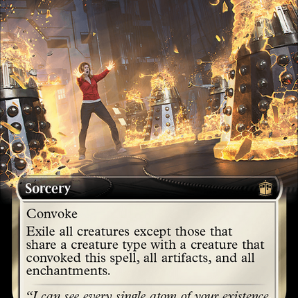 Everything Comes to Dust (Extended Art) (Surge Foil) [Doctor Who]