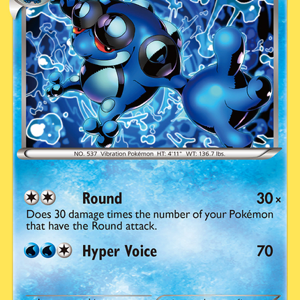 Seismitoad (42/113) [Black & White: Legendary Treasures]