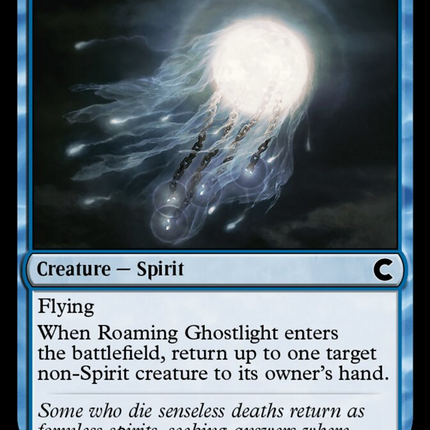 Roaming Ghostlight [Ravnica: Clue Edition]