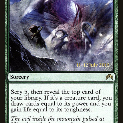 Nissa's Revelation [Magic Origins Prerelease Promos]