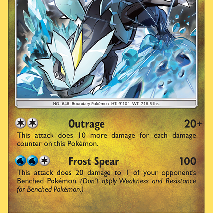 Kyurem (47/70) [Sun & Moon: Dragon Majesty]
