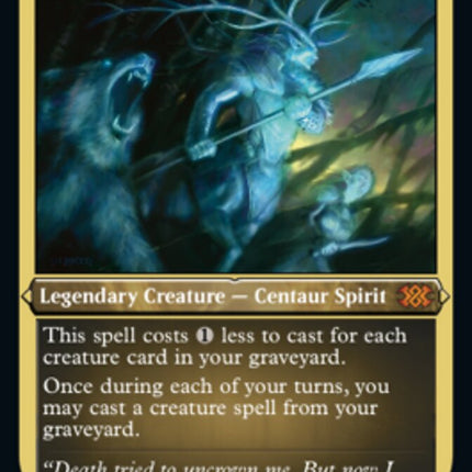 Karador, Ghost Chieftain (Foil Etched) [Double Masters 2022]
