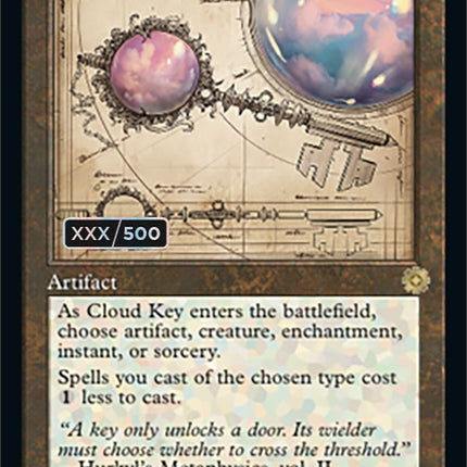 Cloud Key (Retro Schematic) (Serialized) [The Brothers' War Retro Artifacts]