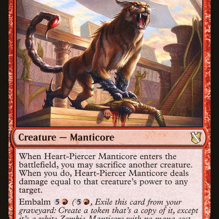 Heart-Piercer Manticore [Commander 2019]