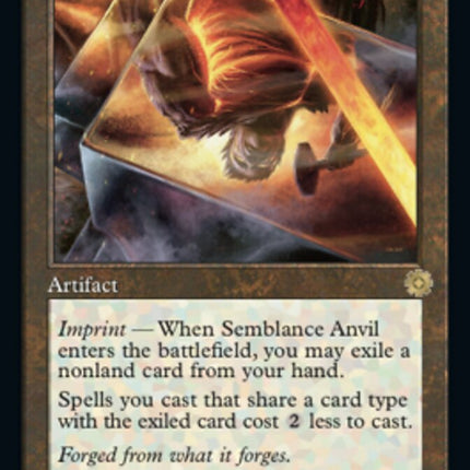 Semblance Anvil (Retro) [The Brothers' War Retro Artifacts]