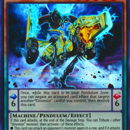 Dinomist Rex [MP16-EN198] Super Rare