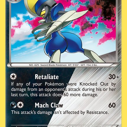 Bisharp (64/114) [XY: Steam Siege]