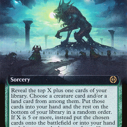 Green Sun's Twilight (Buy-A-Box) (Extended Art) [Phyrexia: All Will Be One]