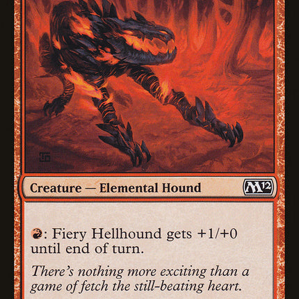 Fiery Hellhound [Magic 2012]