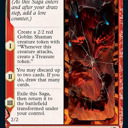 Fable of the Mirror-Breaker // Reflection of Kiki-Jiki (Extended Art) [Kamigawa: Neon Dynasty]