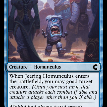Jeering Homunculus [Ravnica: Clue Edition]