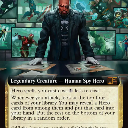 Director Nick Fury (Extended Art) [Marvel Super Heroes Commander]