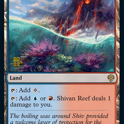 Shivan Reef [Dominaria United Prerelease Promos]