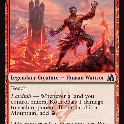 Koth, the Geomancer [Reality Fracture]