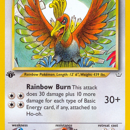 Ho-oh (18/64) [Neo Revelation 1st Edition]