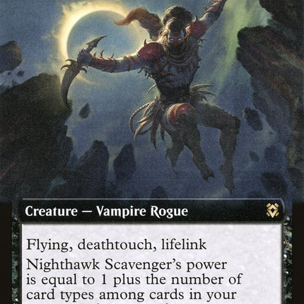 Nighthawk Scavenger (Extended Art) [Zendikar Rising]