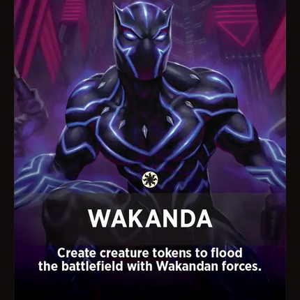 Wakanda Theme Card [Marvel Super Heroes Commander]