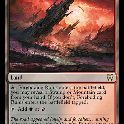 Foreboding Ruins [The Lord of the Rings: Tales of Middle-Earth Commander]
