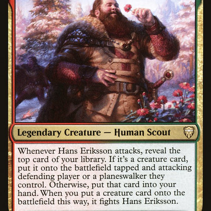 Hans Eriksson [Commander Legends]