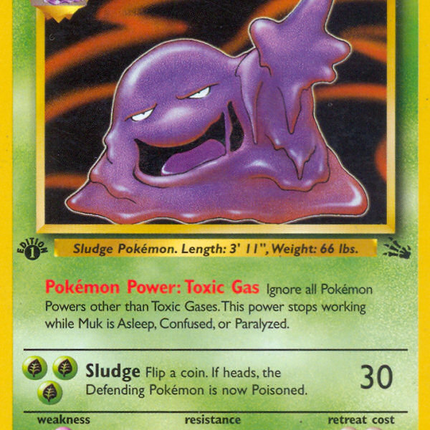 Muk (28/62) [Fossil 1st Edition]