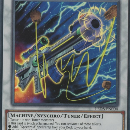 Hi-Speedroid Cork Shooter [LED8-EN004] Ultra Rare