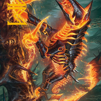Kuldotha Cackler Art Card (Gold-Stamped Signature) [Phyrexia: All Will Be One Art Series]