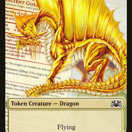 Beeble // Dragon Double-Sided Token [Unsanctioned Tokens]