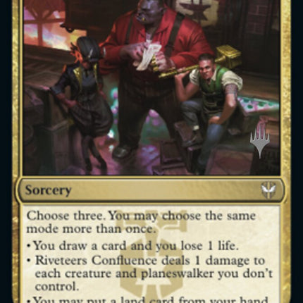 Riveteers Confluence (Promo Pack) [Streets of New Capenna Commander Promos]