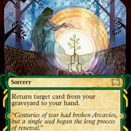 Regrowth (Foil Etched) [Strixhaven: Mystical Archive]