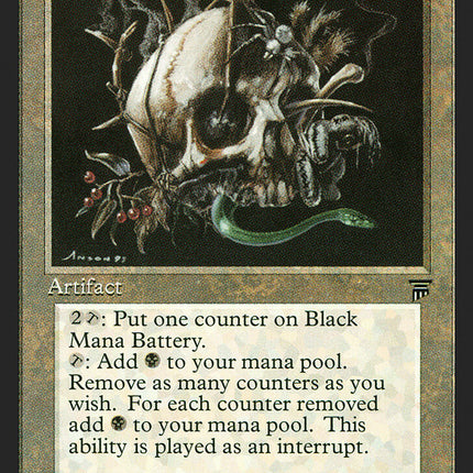 Black Mana Battery [Legends]