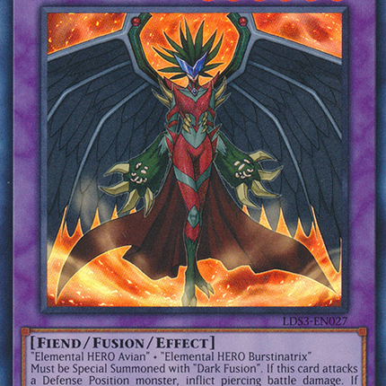 Evil HERO Inferno Wing [LDS3-EN027] Ultra Rare