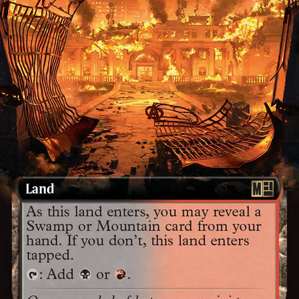 Foreboding Ruins (Extended Art) [Marvel Super Heroes Commander]