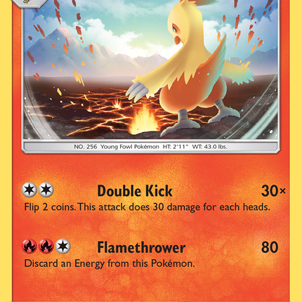 Combusken (27/168) [Sun & Moon: Celestial Storm]
