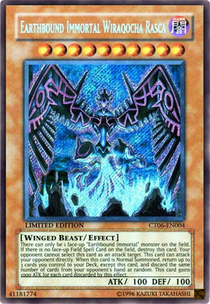 Earthbound Immortal Wiraqocha Rasca [CT06-EN004] Secret Rare
