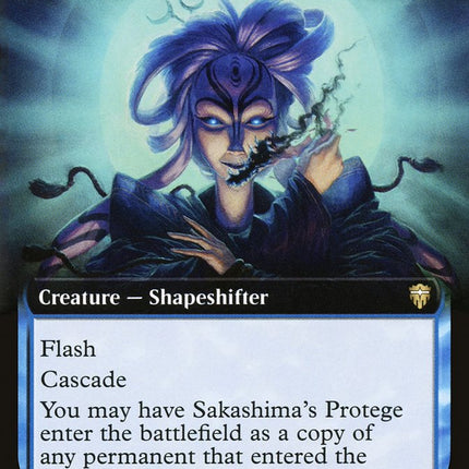 Sakashima's Protege (Extended Art) [Commander Legends]