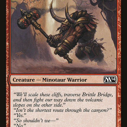 Canyon Minotaur [Magic 2014]