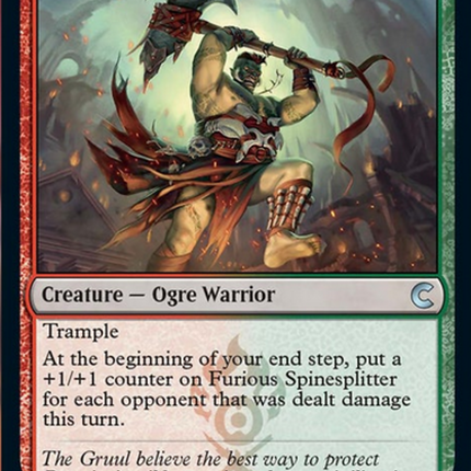 Furious Spinesplitter [Ravnica: Clue Edition]
