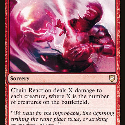 Chain Reaction [Commander 2018]