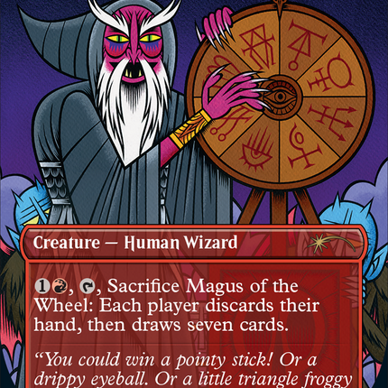 Magus of the Wheel (Borderless) [Secret Lair Drop Series]