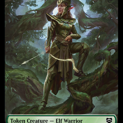 Elf Warrior // Bird Double Sided Token [The Lord of the Rings: Tales of Middle-Earth Commander Tokens]