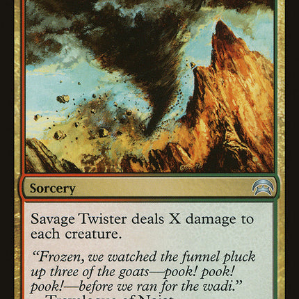 Savage Twister [Planechase]