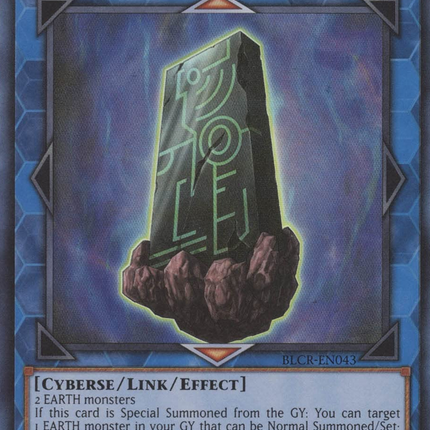 G Golem Stubborn Menhir [BLCR-EN043] Ultra Rare