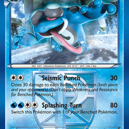 Seismitoad (26/116) [Black & White: Plasma Freeze]