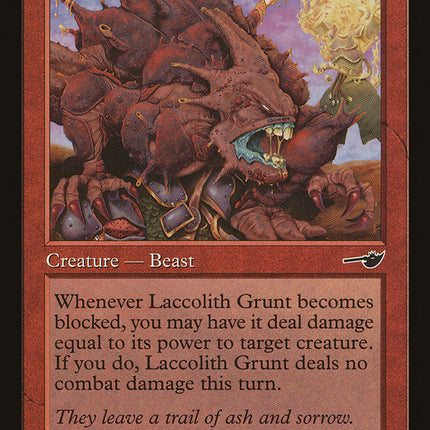 Laccolith Grunt [Nemesis]