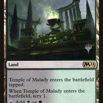 Temple of Malady (Promo Pack) [Core Set 2021 Promos]