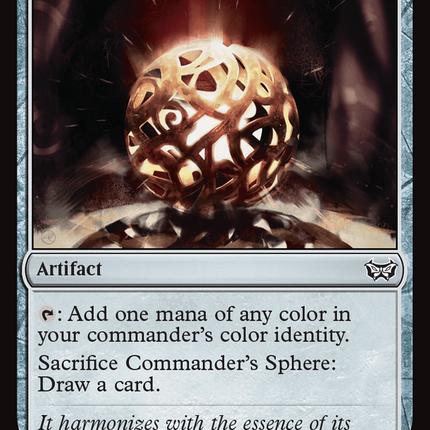 Commander's Sphere [Duskmourn: House of Horror Commander]