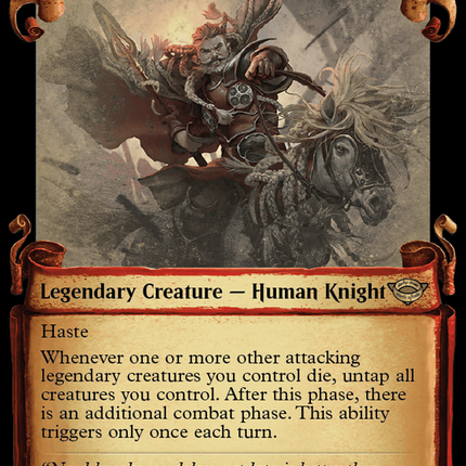 Eomer, Marshal of Rohan [The Lord of the Rings: Tales of Middle-Earth Showcase Scrolls]