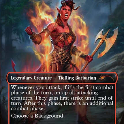 Karlach, Fury of Avernus (Rainbow Foil) [Secret Lair Drop Series]